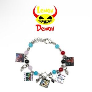 Lemon Demon Charm Bracelet | Concert Outfit Accessories